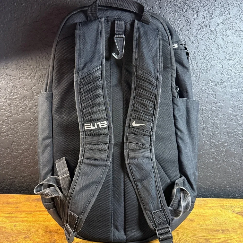 Nike Hoops Elite Pro BA5554-011 Black Polyester Backpack Mens Large